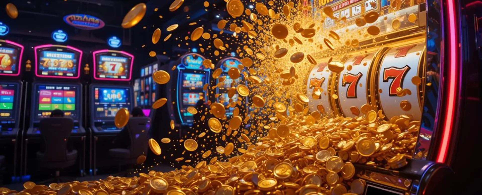 Dynamic image representing winning strategies in 9AWIN online casino games
